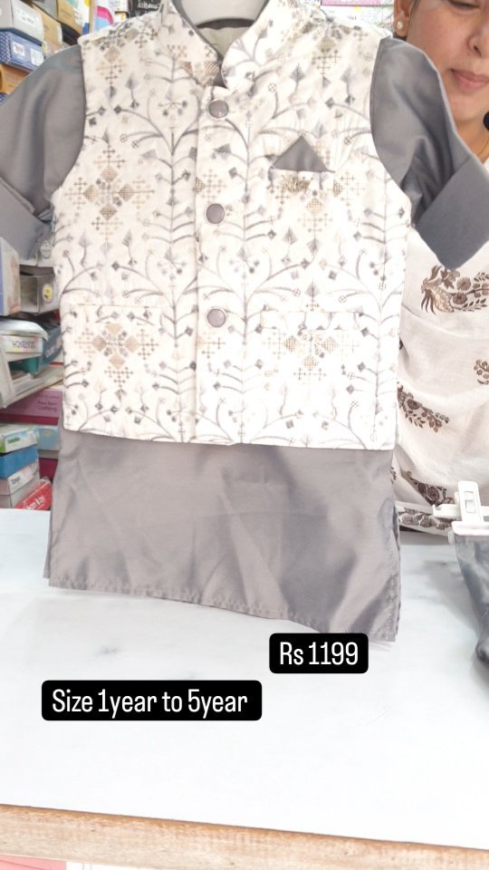 D.NO-218 KURTA WITH JKT