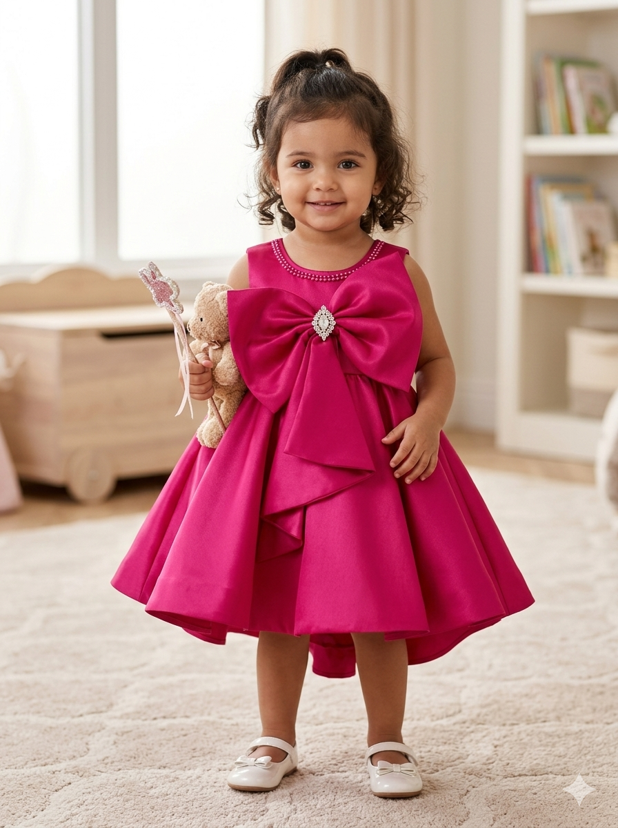 Girls' Royal Blue Frock