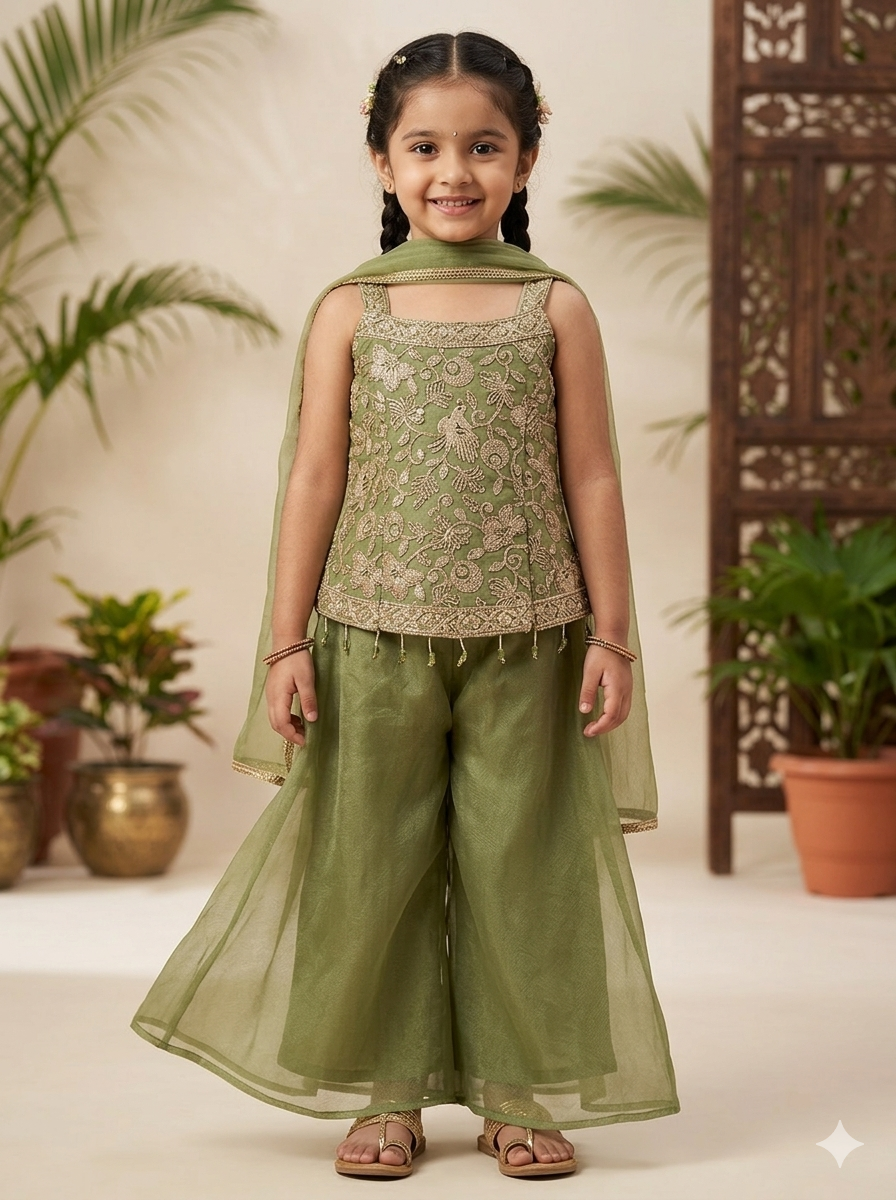 Girl Plazo Set